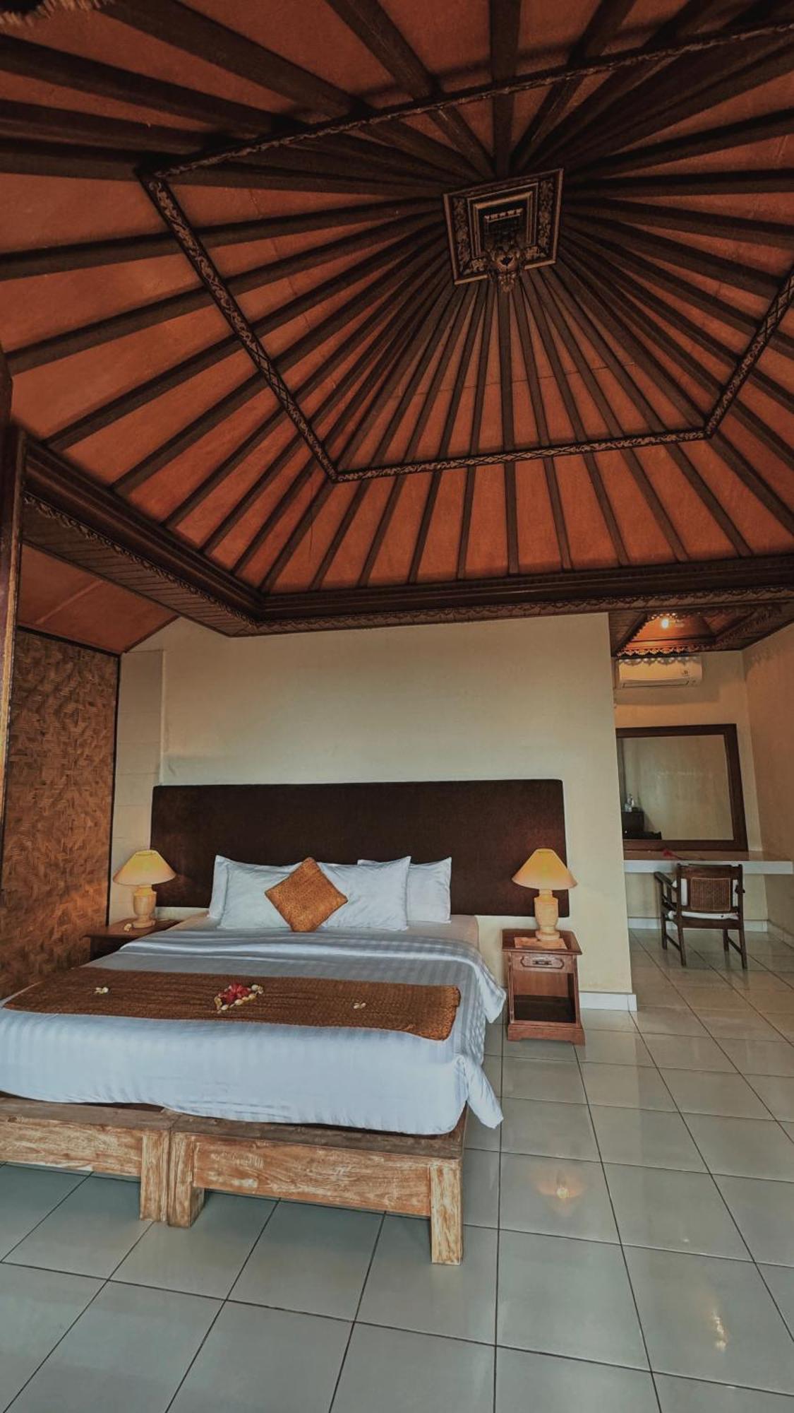 Bungalow Geringsing Candi Dasa  Ngoại thất bức ảnh